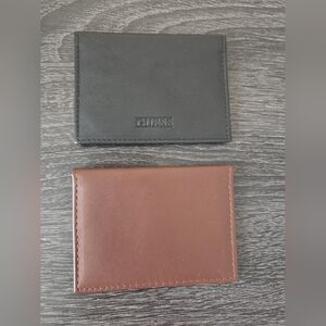 GUESS Black and Tommy Hilfiger Brown Men's Card Holders